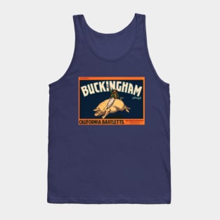 Vintage Buckingham Fruit Crate Label Tank Top